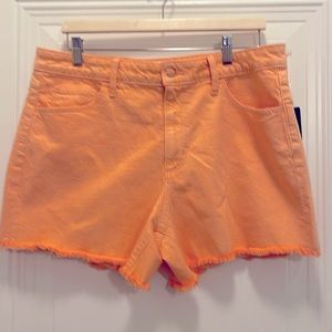 Universal Thread Vintage Cotton Midi Short Orange Size‎ 14 NWT